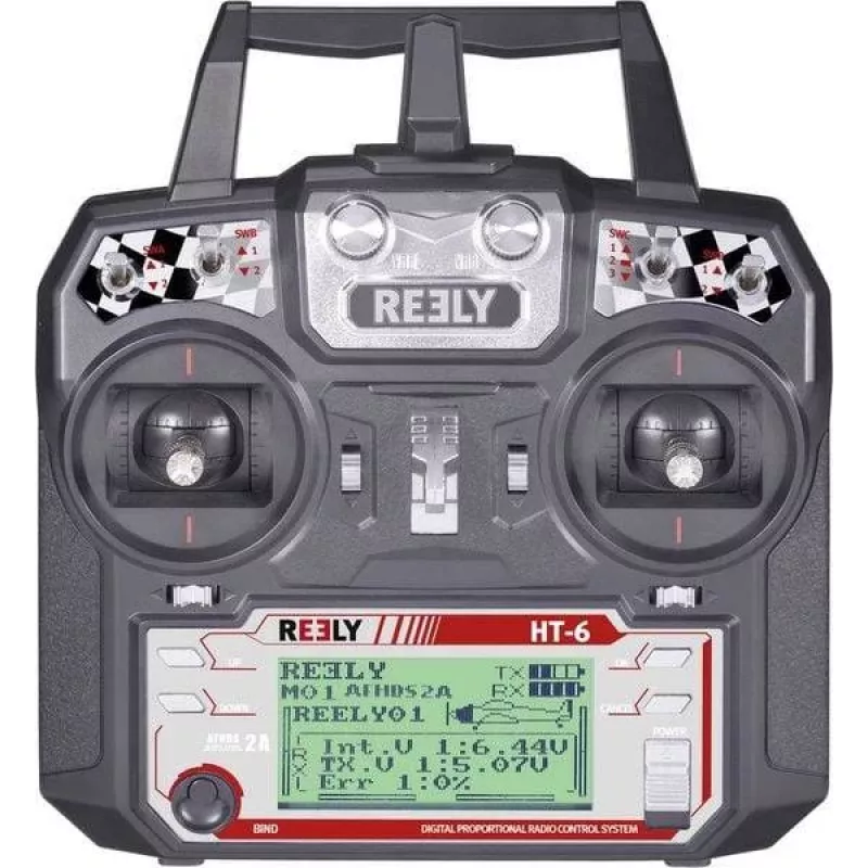 Reely HT-6 sistema de radiocontrol 6 canales 2,4 GHz AFHDS con receptor 1310037