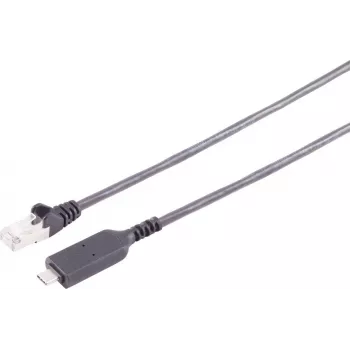 S CONN MAXIMUM CONNECTIVITY Cable adaptador USB-C a RJ45 Gigabit LAN 1,5 m negro (13-51155)
