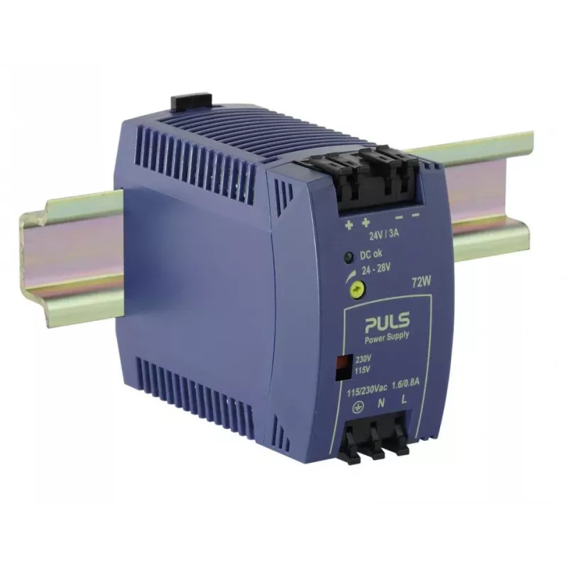 PULS MiniLine ML70.100 fuente de alimentación para carril DIN 24V DC 3A 72W