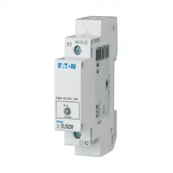 Eaton Z-EL/G230 indicador luminoso LED verde, carril DIN, 230V AC, 1 TE 284922