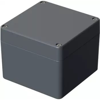 Bopla Carcasa universal 100 x 100 x 81 mm aluminio gris plata (RAL 7001) A 116 01116000.H