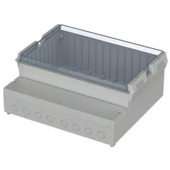 Bopla RCP 2500 Carcasa de control 257 x 217 x 132,5 mm ABS/policarbonato gris claro IP65 41250109