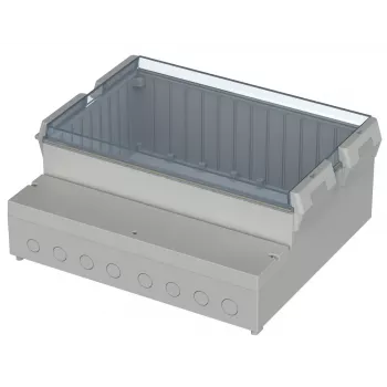 Bopla RCP 2500 Carcasa de control 257 x 217 x 132,5 mm ABS/policarbonato gris claro IP65 41250109