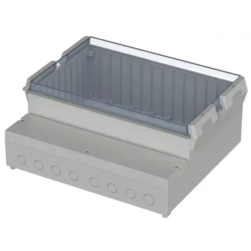 Bopla RCP 2500 carcasa para regulador, 257 x 217 x 132,5 mm, ABS/policarbonato, gris claro 41250109