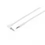 S CONN maximum connectivity Cable de audio 3,5 mm TRS acodado a recto blanco 1,2 m 14-07126