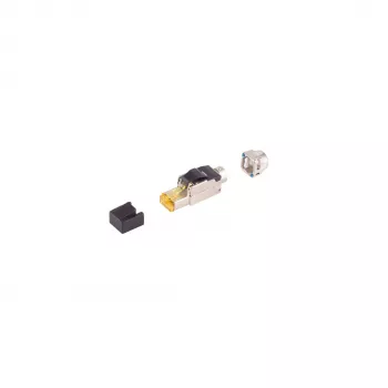 SHIVERPEAKS BS08-51011 Conector RJ45 STP Cat. 6A sin herramientas, zamak, contactos dorados