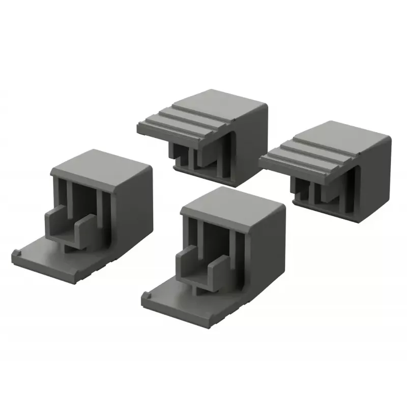 Bopla ULTRAMAS Pies de carcasa gris claro RAL 7035 TPE pack de 4 (56012000)