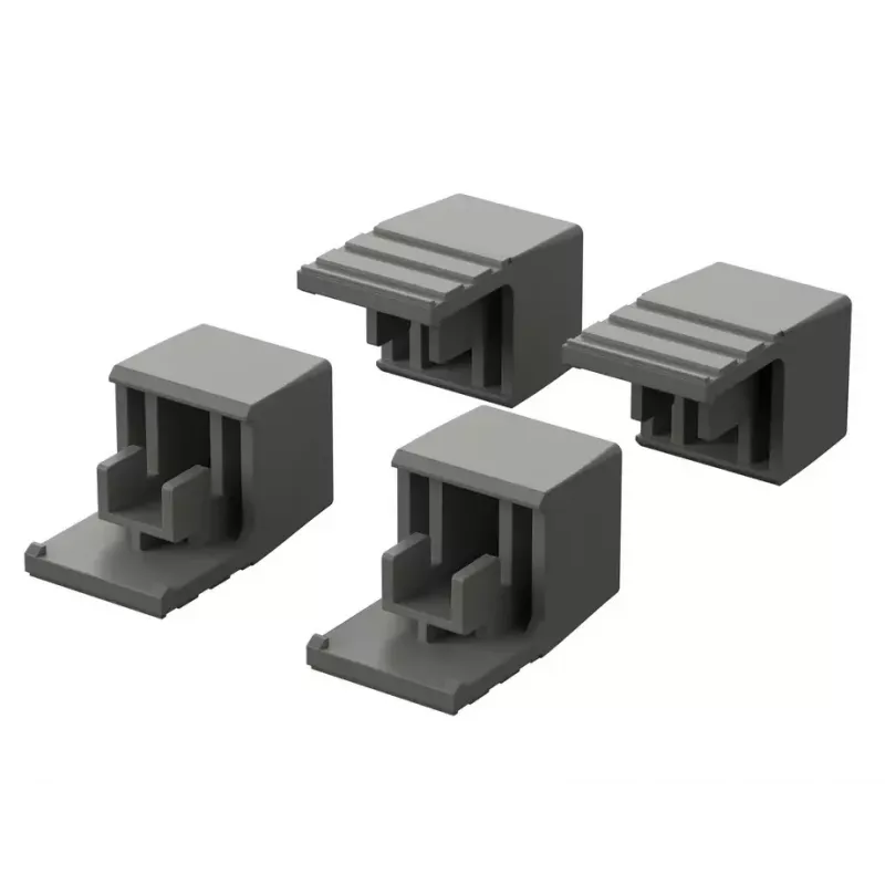 Bopla ULTRAMAS Pies de carcasa gris claro RAL 7035 TPE pack de 4 (56012000)