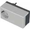 BOPLA Serie BS Carcasa de enchufe, ABS, gris claro, 120 x 65 x 50 mm 43432501