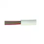 S CONN MAXIMUM CONNECTIVITY Cable de teléfono por metros, 6 hilos, plano, blanco, 100 m 76117-