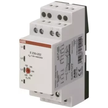 ABB E236-US2 Relé de control de subtensión, 10-60 V AC/DC, 1 conmutador 2CDE165010R2001