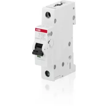 ABB S201M-C10 Interruptor automático magnetotérmico, 1 polo, curva C, 10 A, 10 kA, 230/400 V AC 2CDS271001R0104