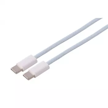 S CONN MAXIMUM CONNECTIVITY Cable de carga USB-C, 2.0, 240W, azul, textil, 2,5 m (14-22251)