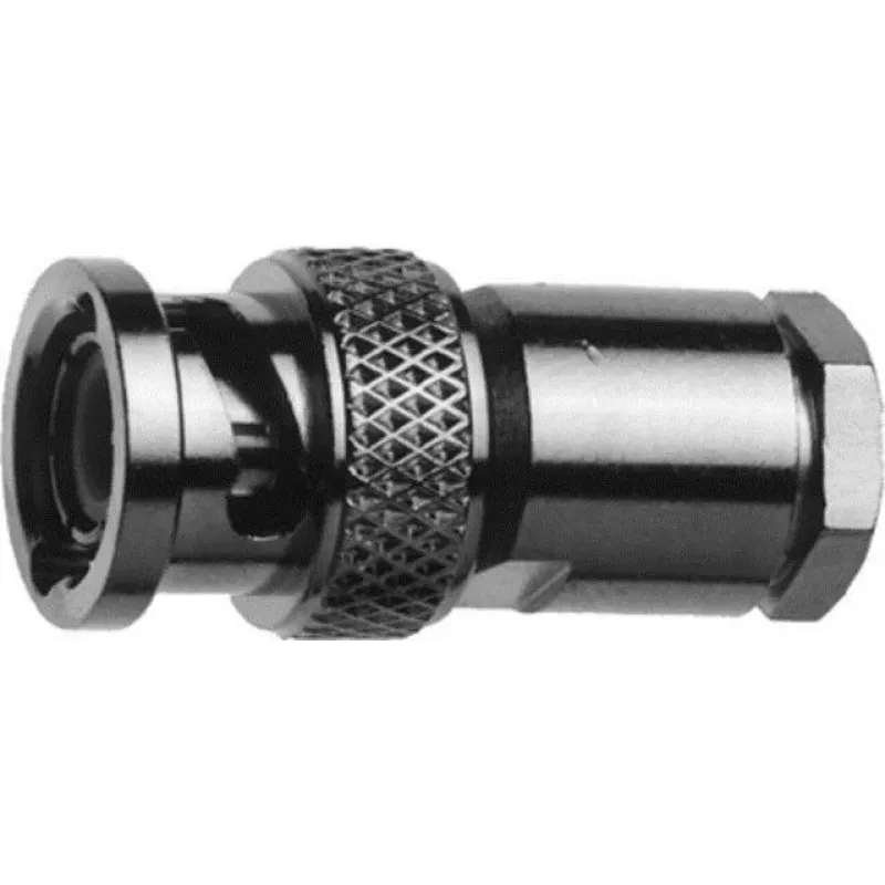 Telegärtner Conector macho BNC recto G1 (RG-58C/U) casquillo de presión J01000A0608