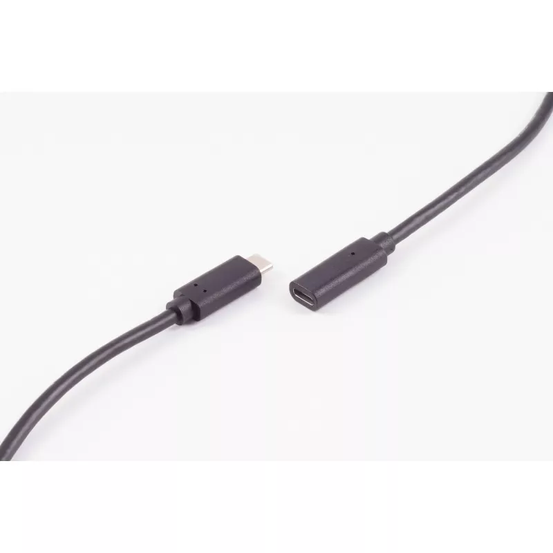 ShiverPeaks BS13-44025 Cable alargador USB 3.2 Gen 2 USB-C 1 m negro