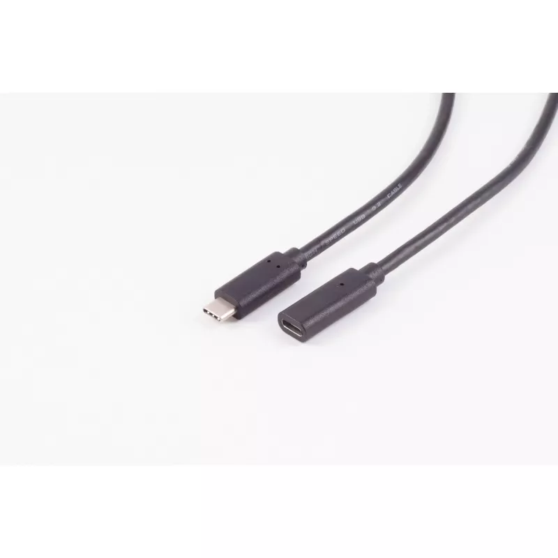 ShiverPeaks BS13-44025 Cable alargador USB 3.2 Gen 2 USB-C 1 m negro