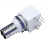 Telegärtner Conector hembra BNC PCB, 50 ohmios, montaje aislado, pin de soldadura 90°, Z04/Z34, a=16, b=35 J01001A0038