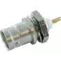 Telegärtner J01001A1219 conector BNC hembra, negro