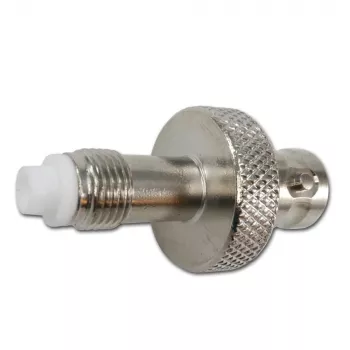 Telegärtner adaptador coaxial de conector hembra BNC a conector hembra FME, 50 ohmios, DC-4 GHz (J01008A0070)