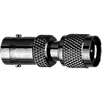 Telegärtner adaptador coaxial conector hembra BNC a conector macho Mini-UHF J01008F0072