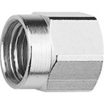 TELEGÄRTNER tapa protectora SMA, dorada, atornillable, latón, para conector macho SMA H00040A0001