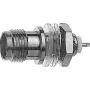 Telegärtner conector hembra TNC de montaje empotrado, aislado, 50 ohmios, conexión por soldadura, níquel/oro (J01011A0013)