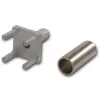 Telegärtner G07 conector coaxial PCB, conexión por soldadura/crimpado, 50 Ohm, dorado, para RG-316/U, pack de 5 H01000A0087
