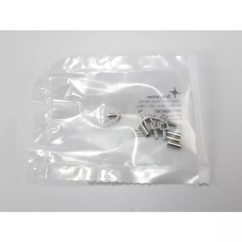 Telegärtner G07 conector coaxial PCB, conexión por soldadura/crimpado, 50 Ohm, dorado, para RG-316/U, pack de 5 H01000A0087