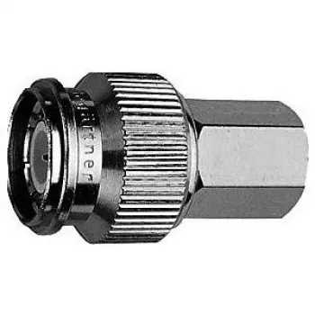 Telegärtner adaptador coaxial de conector macho TNC a conector macho FME J01019A0004