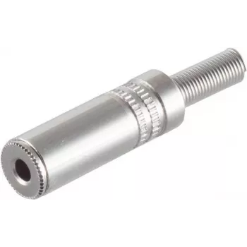 S CONN MAXIMUM CONNECTIVITY conector hembra jack estéreo de 3,5 mm, 3 polos, carcasa metálica