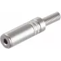 S CONN MAXIMUM CONNECTIVITY conector hembra jack estéreo de 3,5 mm, 3 polos, carcasa metálica