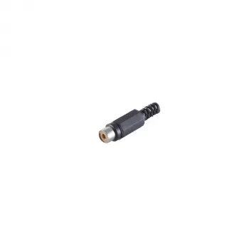 S CONN maximum connectivity conector hembra RCA a conector hembra, negro 51500-S