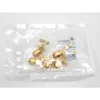 Telegärtner conector macho SMA acodado crimp para RG-316, oro, pack de 5 (J01150A0071)