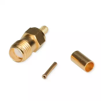 Telegärtner J01151A0051 conector coaxial G7 para RG-316/U, acero inoxidable