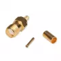Telegärtner J01151A0051 conector coaxial G7 para RG-316/U, acero inoxidable