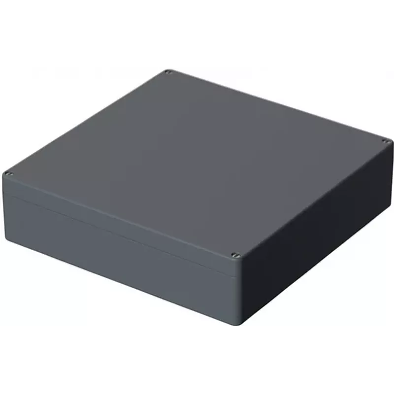 Bopla EUROMAS P 339 carcasa universal 360 x 360 x 91 mm poliéster gris plata RAL 7001 04339000.H