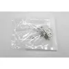 Telegärtner BNC conector hembra empotrable, aislado 50 Ohm, arandelas aislantes blancas, Z03 (J01001B1222)