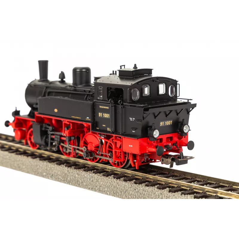 PIKO 50743 H0 locomotora de vapor BR 91 DRG época II