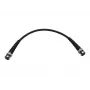Telegärtner L00010A1805 cable coaxial BNC–BNC, 0,5 m, negro