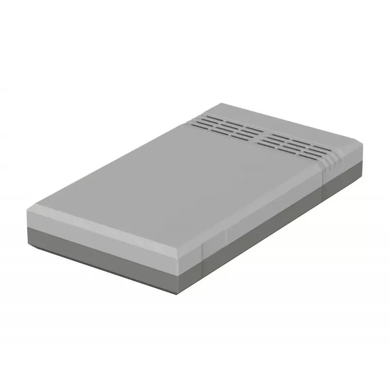 BOPLA EG 2030 L caja de sobremesa 200 x 112 x 30 mm poliestireno gris claro RAL 7035 32203012