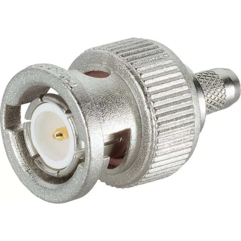 Telegärtner conector BNC de crimpado para cable G07/G29, 50 Ohm, Professional, RG-316/U, 5 piezas (J01000A0042)