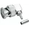 Telegärtner conector macho BNC acodado crimp 75 Ohm para RG-59 B/U, soldadura/crimp, macho, 1 ud. J01002A1356
