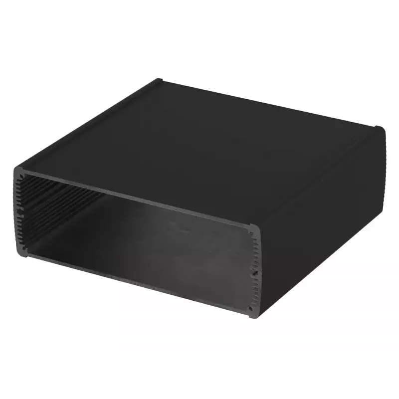 Bopla caja universal 200 x 210 x 74 mm aluminio negro ABP 2070-200 84207200.MT1