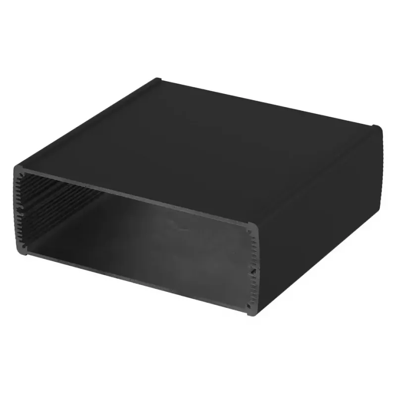 Bopla caja universal 200 x 210 x 74 mm aluminio negro ABP 2070-200 84207200.MT1