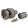 Telegärtner conector macho BNC crimp G02 75 Ohm para RG-59B/U, UG-1789/U, macho, pack de 5 J01002A1288Y