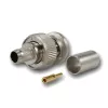 Telegärtner conector macho BNC crimp G02 75 Ohm para RG-59B/U, UG-1789/U, macho, pack de 5 J01002A1288Y