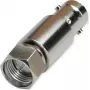 Telegärtner J01008A0031 adaptador coaxial, BNC hembra – F macho