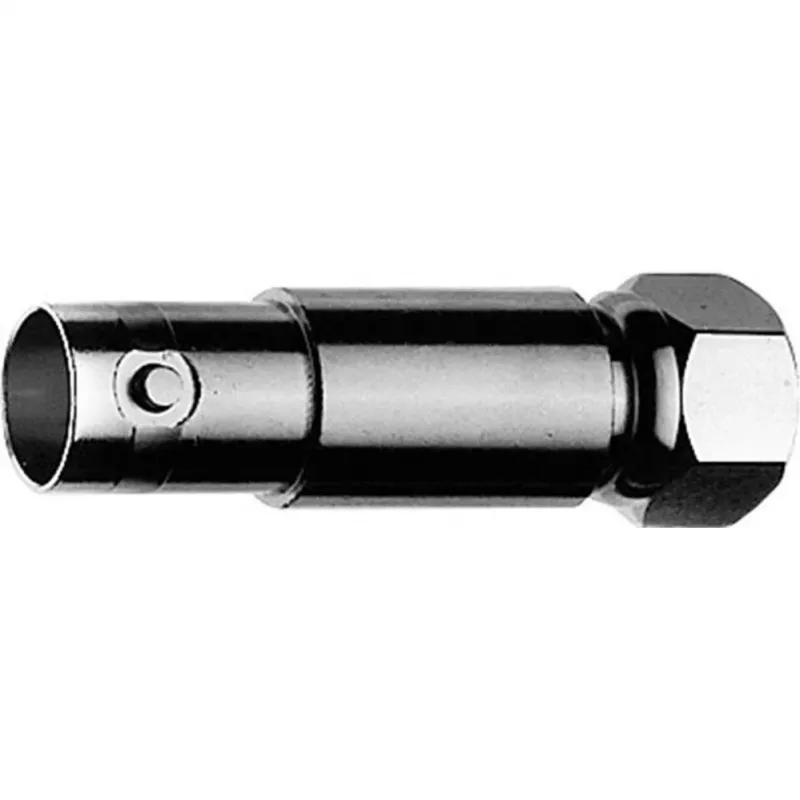 Telegärtner J01008A0031 adaptador coaxial, BNC hembra – F macho
