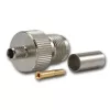 TELEGÄRTNER TNC conector hembra para RG-58, 50 ohmios, crimp/soldadura, DC-11 GHz