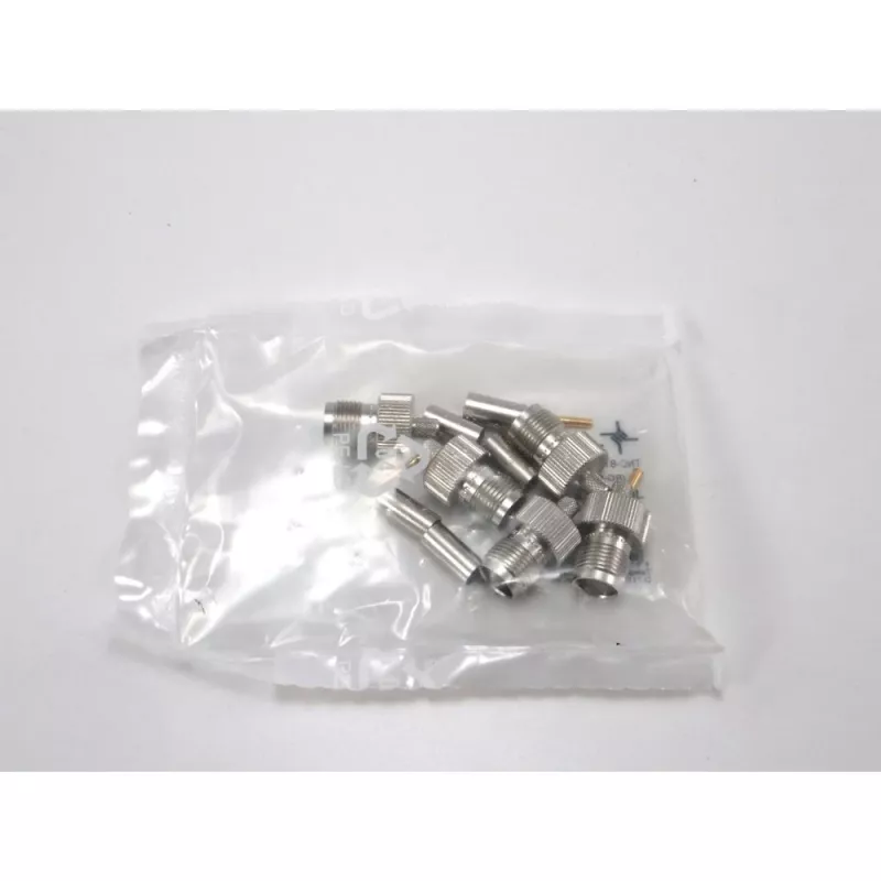 TELEGÄRTNER TNC conector hembra para RG-58, 50 ohmios, crimp/soldadura, DC-11 GHz